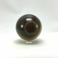 Golden Tiger's Eye Sphere 181101-53mm Polished Yellow Brown Sheen