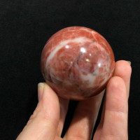 Brecciated Jasper Sphere 170601 51mm Polished Stone of Vitality and Strength