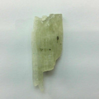 MeldedMind Rough Green Kunzite Specimen 1.56in Natural Green Crystal 170446