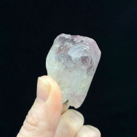 MeldedMind Rough Pink Kunzite Specimen 2.06in Natural Crystal Stone 009