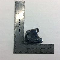 Rough Silver Shungite Specimen 171106 32.9mm Stone of Transformation 