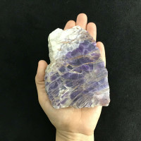  Creede County Amethyst Slice Slab 137mm 325g 1903-138 One Side Polished Decor