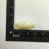 MeldedMind Natural Rough Citrine Point 2.60in Natural Yellow Crystal 1807118