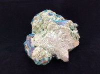 MeldedMind Rough Chrysocolla Specimen 4.91in Natural Green Crystal Mineral #10