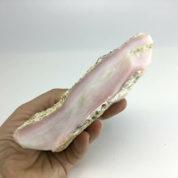 Pink Peruvian Opal Slab Specimen #D Crystal Mineral Specimen