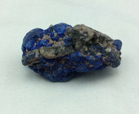 MeldedMind Natural Rough Azurite Specimen 1.39in x .79in Blue Crystal 25