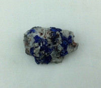 MeldedMind Natural Rough Azurite Specimen 1.04in x .73in Blue Crystal 20