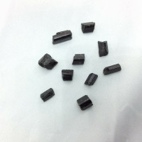 Bag of Ten (10) Black Tourmaline Chips 180101 Stone of the Healer Metaphysical