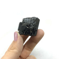 Black Tourmaline Specimen 53g 1901-36 Stone of the Healer Metaphysical