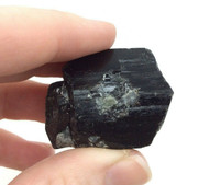 Double Terminated Sceptre Black Tourmaline Specimen #25 Crystal Mineral