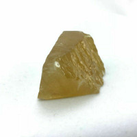 MeldedMind Rough Honey Amber Calcite Specimen 1.74in Natural Crystal 180715