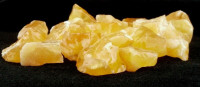 One (1) Rough Orange Calcite Energy Cleaner Metaphysical Crystal Healing