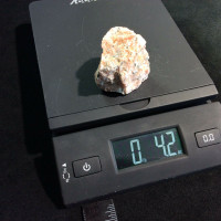 MeldedMind Rough Strawberry Pink Calcite Specimen Natural Pink Crystal 170808