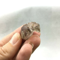 MeldedMind DT Phantom Smoky Quartz Specimen 1.30in Natural Grey Crystal 1902-233