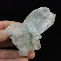 MeldedMind Faden Quartz Cluster Specimen 2.06in x 3in Natural Crystal 170306