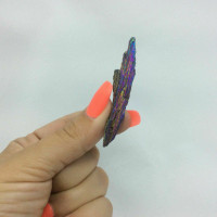 Titanium Plated Kyanite Blade Specimen 180405 63mm Stone of Protection