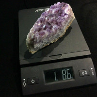 MeldedMind Amethyst Skeletal Mineral Specimen 5.32in Elestial Crystal 1712112