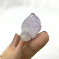 MeldedMind Skeletal Elestial Amethyst Quartz Crystal 1.42in Madagascar 1902-290