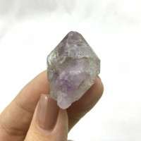 MeldedMind Skeletal Elestial Amethyst Quartz Crystal 1.31in Madagascar 1902-291