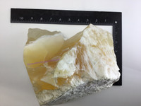 MeldedMind XL All natural orange calcite specimen 1905-275, energy crystals, ora