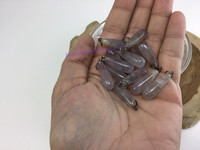 MeldedMind (1) Light Colored Auralite 23 Teardrop Pendants with Jump Rings 802