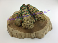 Desert Sage Smudge Sticks Green Wrapping Cleansing Alternative Holistic Healing