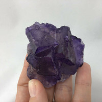 Natural Purple Fluorite Specimen 181063-66mm Crystal Mineral Metaphysical