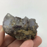 Natural Purple Fluorite Specimen 181068-59mm Crystal Mineral Metaphysical