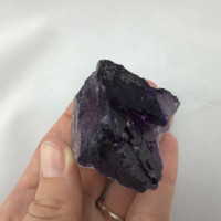 Natural Purple Fluorite Specimen 181065-65mm Crystal Mineral Metaphysical