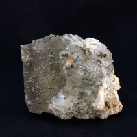 Rough Natural Fluorite Pyrite Quartz Specimen 9.9oz 1604 Metaphysical