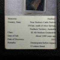 Meteorite Fragment Specimen 170523 In Collectors Box Gift of Universal Energy 