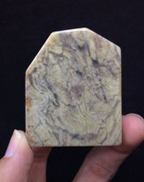 Silver Lace Jasper Slab 50mm 48g 170915 Black Tan Grey Stone Specimen