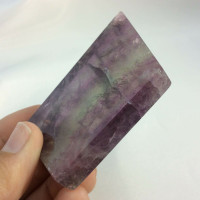 Beautiful Fluorite Slab 2.7oz 170615 Flurospar Purple Green Crystal Specimen