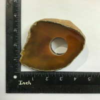 Agate Candle Holder 29mm Drilled Hole 11oz 1902-122  -Does Not Fit Tealight-