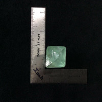 Rough Green Fluorite Cleavage Octahedron 32mm 160932 Fluorspar Crystal Specimen
