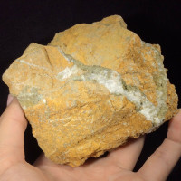 MeldedMind VERY FRAGILE Brookite & Quartz Specimen 3.86in Natural Crystal 180113