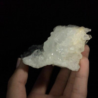MeldedMind VERY FRAGILE Brookite & Quartz Specimen 2.36in Natural Crystal 180117
