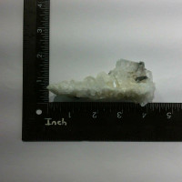 MeldedMind VERY FRAGILE Brookite & Quartz Specimen 4.22in Natural Crystal 180118