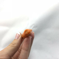 Dyed Orange Coral Branch Bead Pendant 83mm 181108 Drilled Hole Jewelry