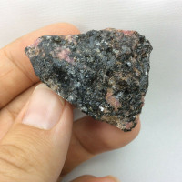 Rough Rhodonite Specimen 170701 42.6mm Stone of Compassion Metaphysical Healing 