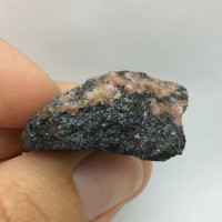 Rough Rhodonite Specimen 170706 32.3mm Stone of Compassion Metaphysical Healing 