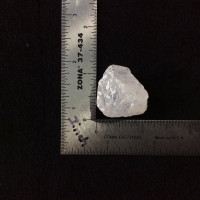 MeldedMind Danburite Specimen 1.24in Natural White Crystal 170415