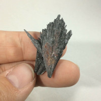 Black Kyanite Blade Specimen 180211 36mm Stone of Protection Metaphysical 