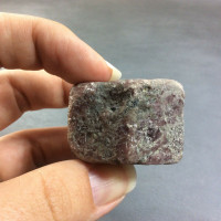 Natural Rough Ruby Specimen 161013 India Corundum Red Pink Mineral Crystal