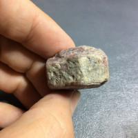 Natural Rough Ruby Specimen 161009 India Corundum Red Pink Mineral Crystal