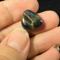 Natural Blue Sapphire Cabochon 171005 Gemstone Mineral Specimen