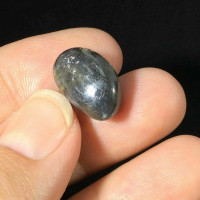 Natural Blue Sapphire Cabochon 171016 Gemstone Mineral Specimen