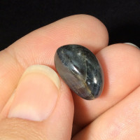 Natural Blue Sapphire Cabochon 171015 Gemstone Mineral Specimen