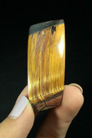 Rectangular Golden Tiger's Eye Stone Cabochon 170803 Brown Yellow Sheen Jewelry