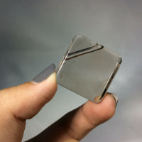 Smoky Quartz Square Stone Pendant 170815 Stone of Protection Metaphysical 